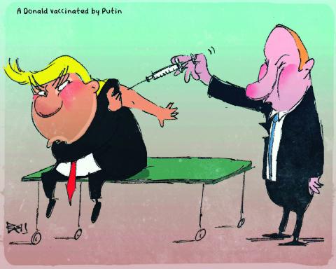 Russia S Coronavirus Vaccine Cartoon Movement