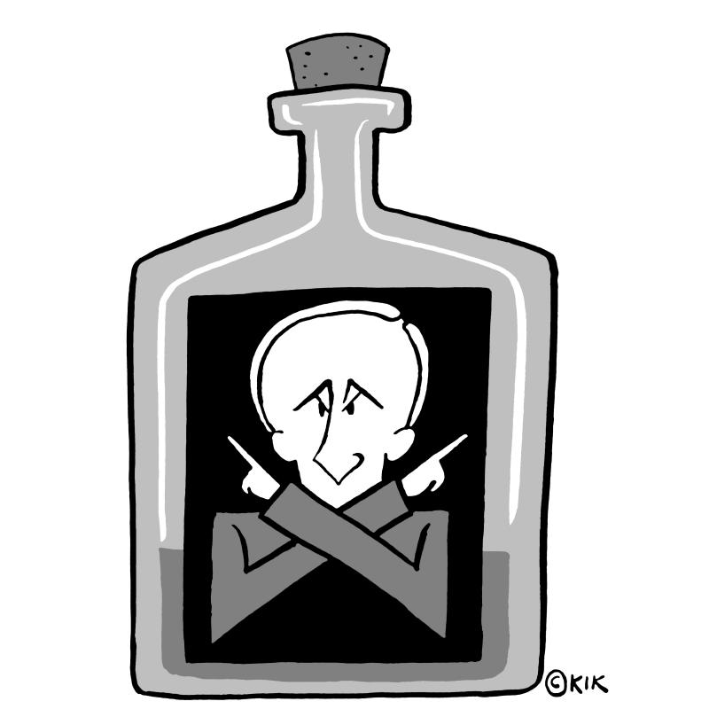 Navalny, another enemy of Putin, is poisoned.
