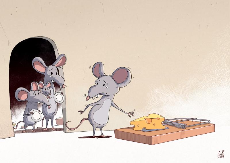 Cartoon about the cost of providing for your family