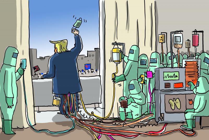 trump returning to the white house