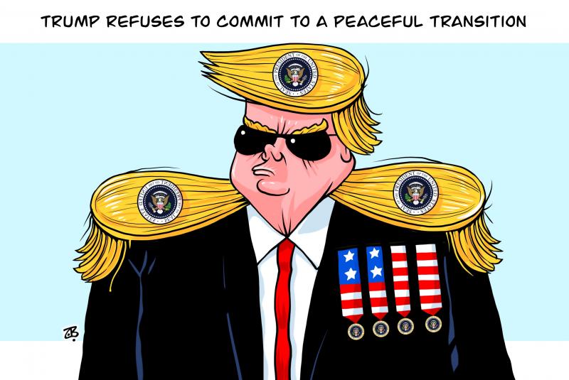Trump the dictator! | Cartoon Movement