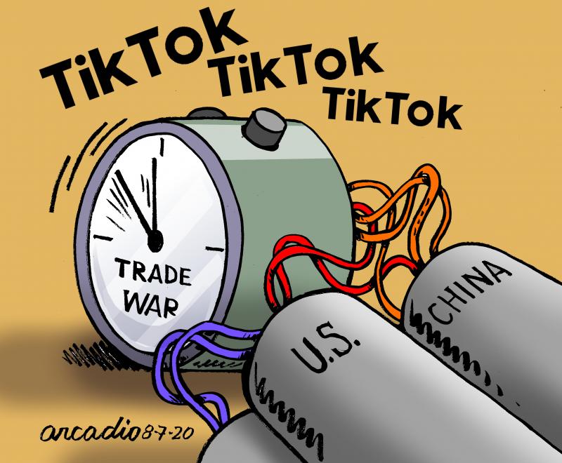 Tik Tok and other issues tense relationship between US and China.
