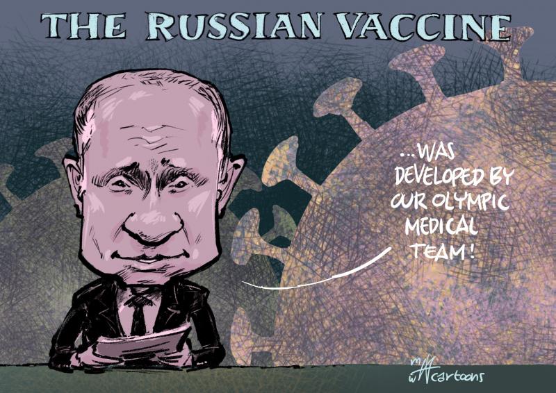 Putin explaining the corona vaccine