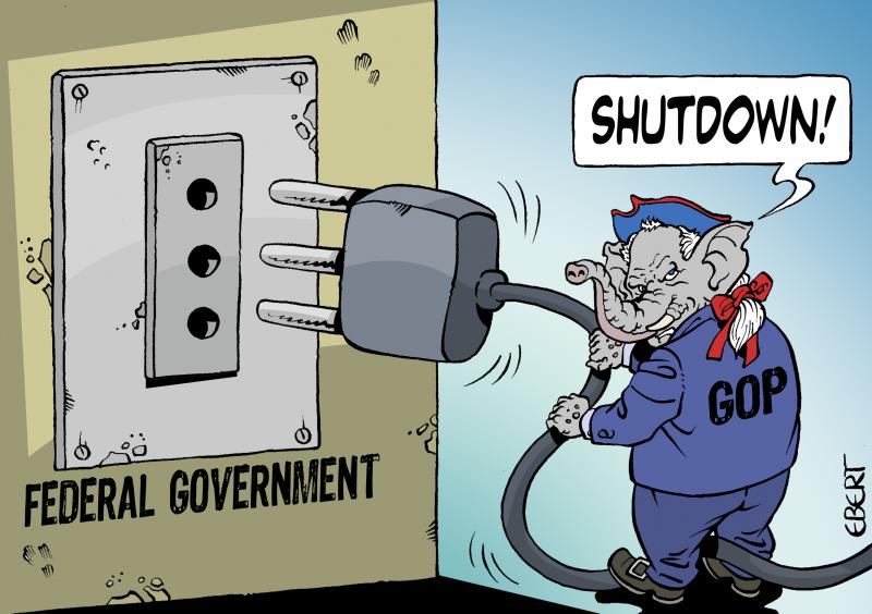 USA government shutdown | Cartoon Movement
