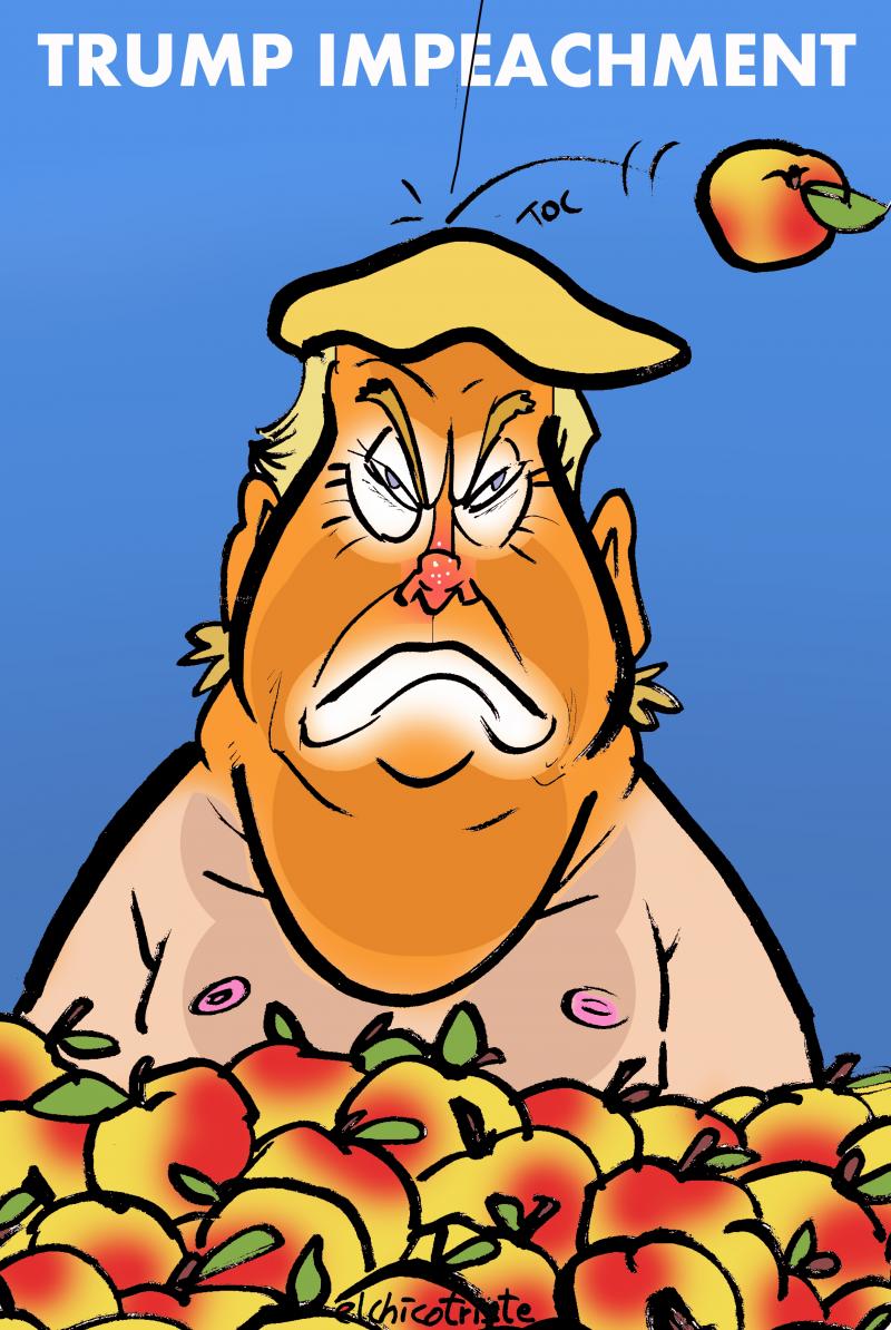 Trump Impeachment Cartoon Movement