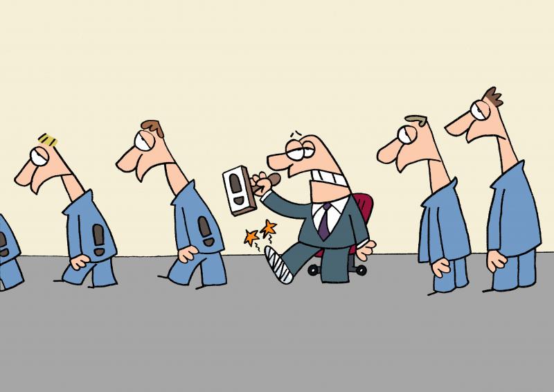 unemployment Art 23 Cartoon Movement