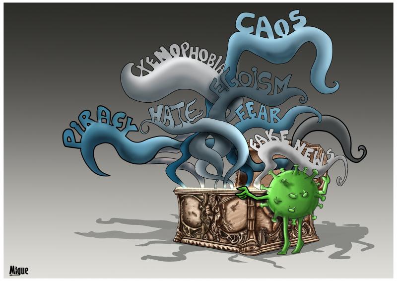 Pandora Box Cartoon Movement