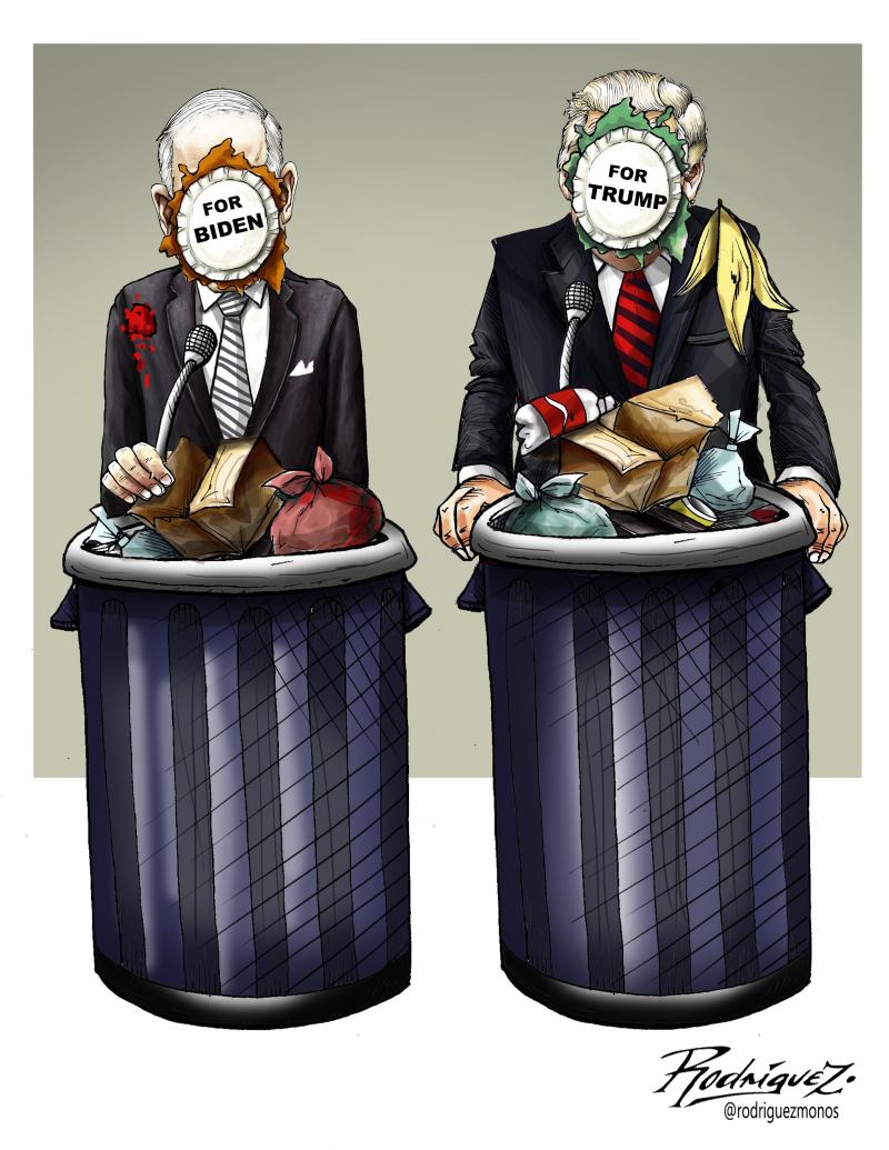 First Debate Cartoon Movement