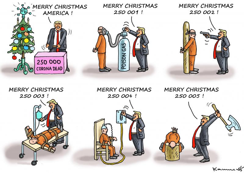 GIVING PRESENTS FROM TRUMP
