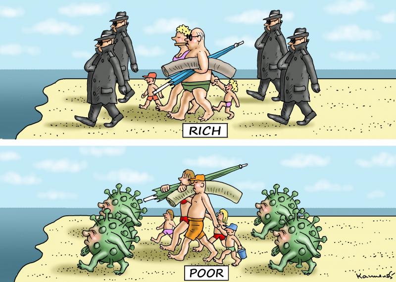 POOR RICH WORLD