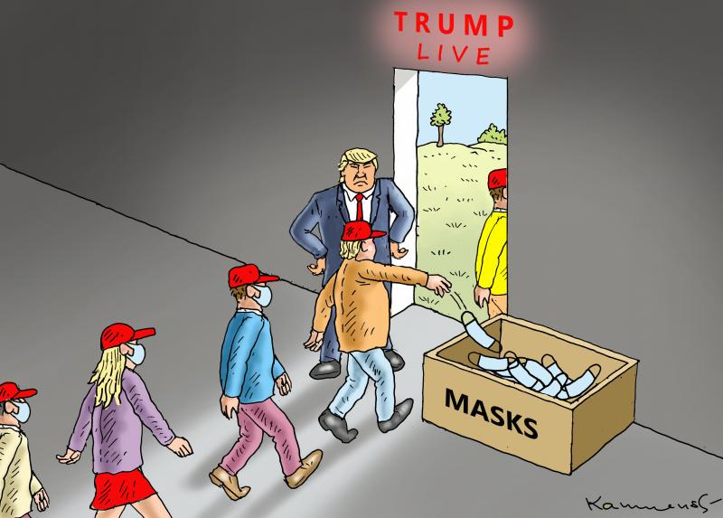 NO MASKS!