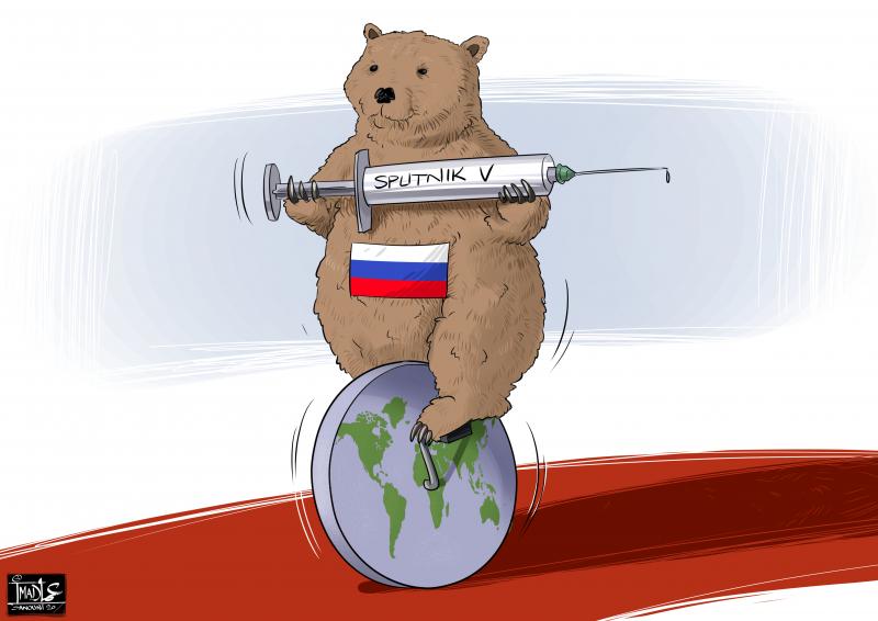 Russian Vaccine Cartoon Movement